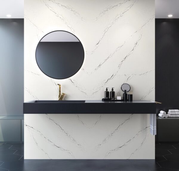 Inverness Platinum Cambria Quartz Wall Cladding