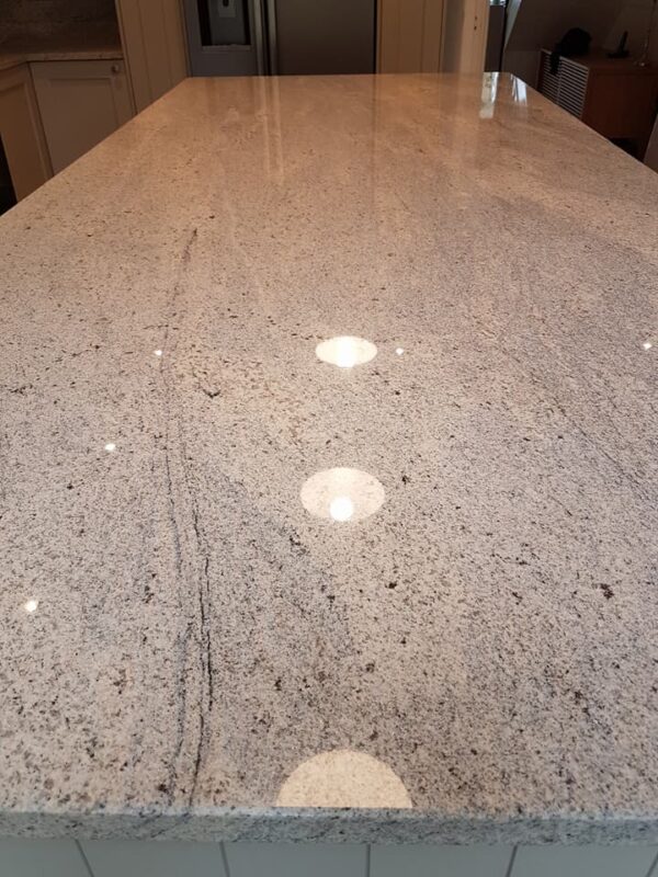 Kashmir White Granite Kitchen