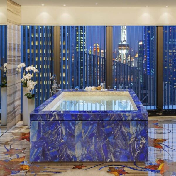 Lapis Lazuli Semi Precious Stone Bath