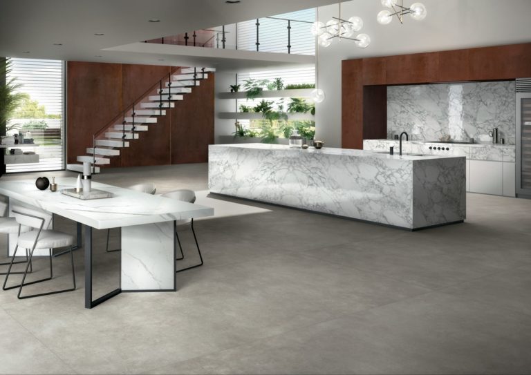 Metal Corten Infinity Porcelain Countertop Walls