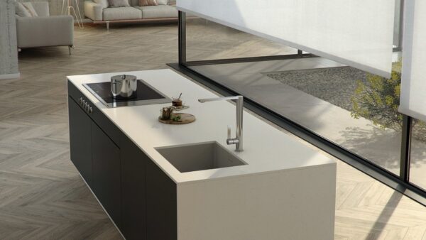 Miami Vena Silestone Quartz Kitchen1