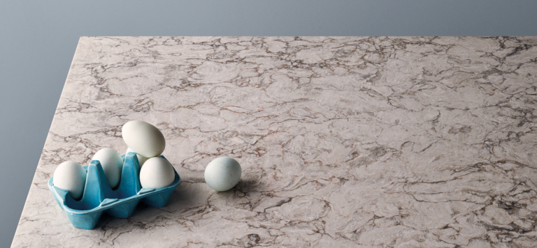 Moorland Fog Caesarstone Quartz Kitchen Countertops