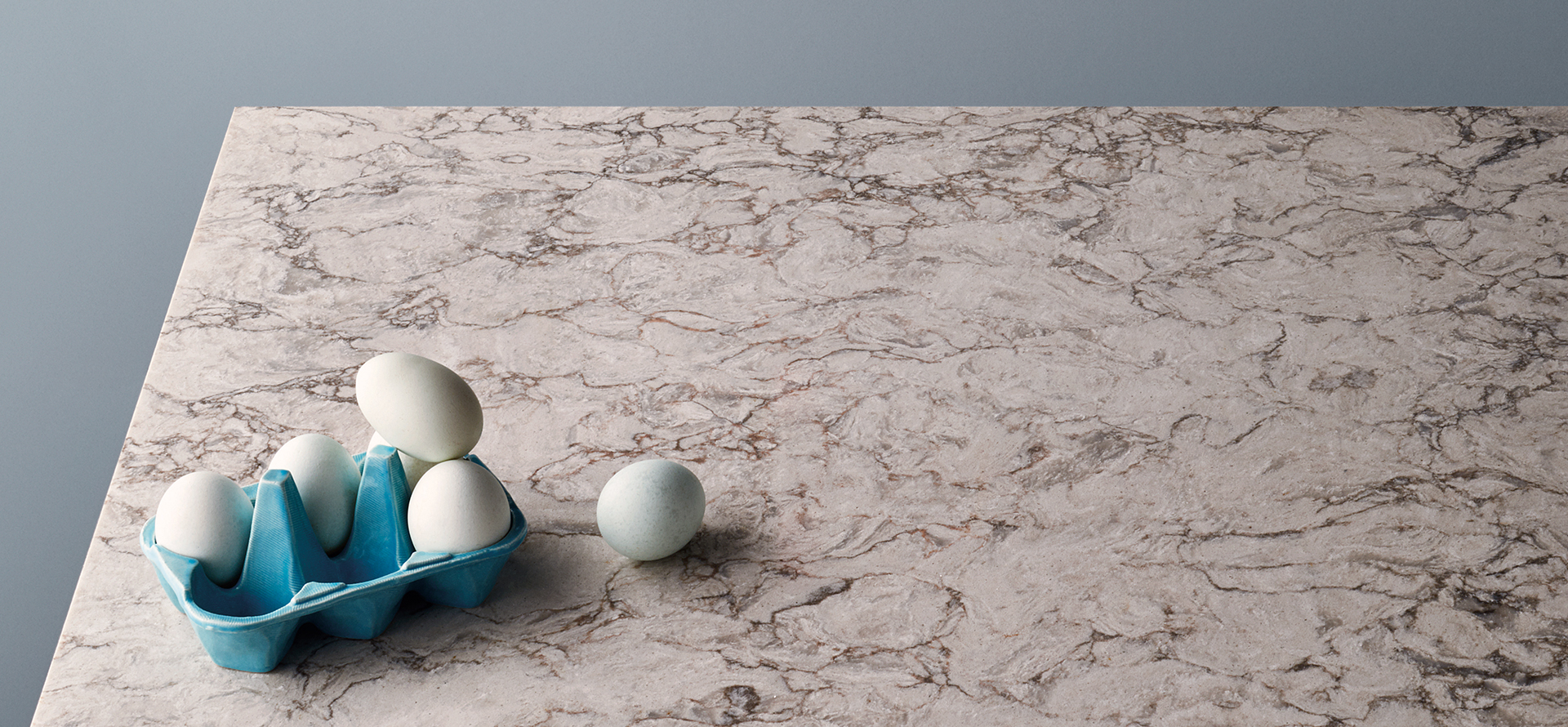 Moorland Fog Caesarstone Quartz Kitchen Countertops
