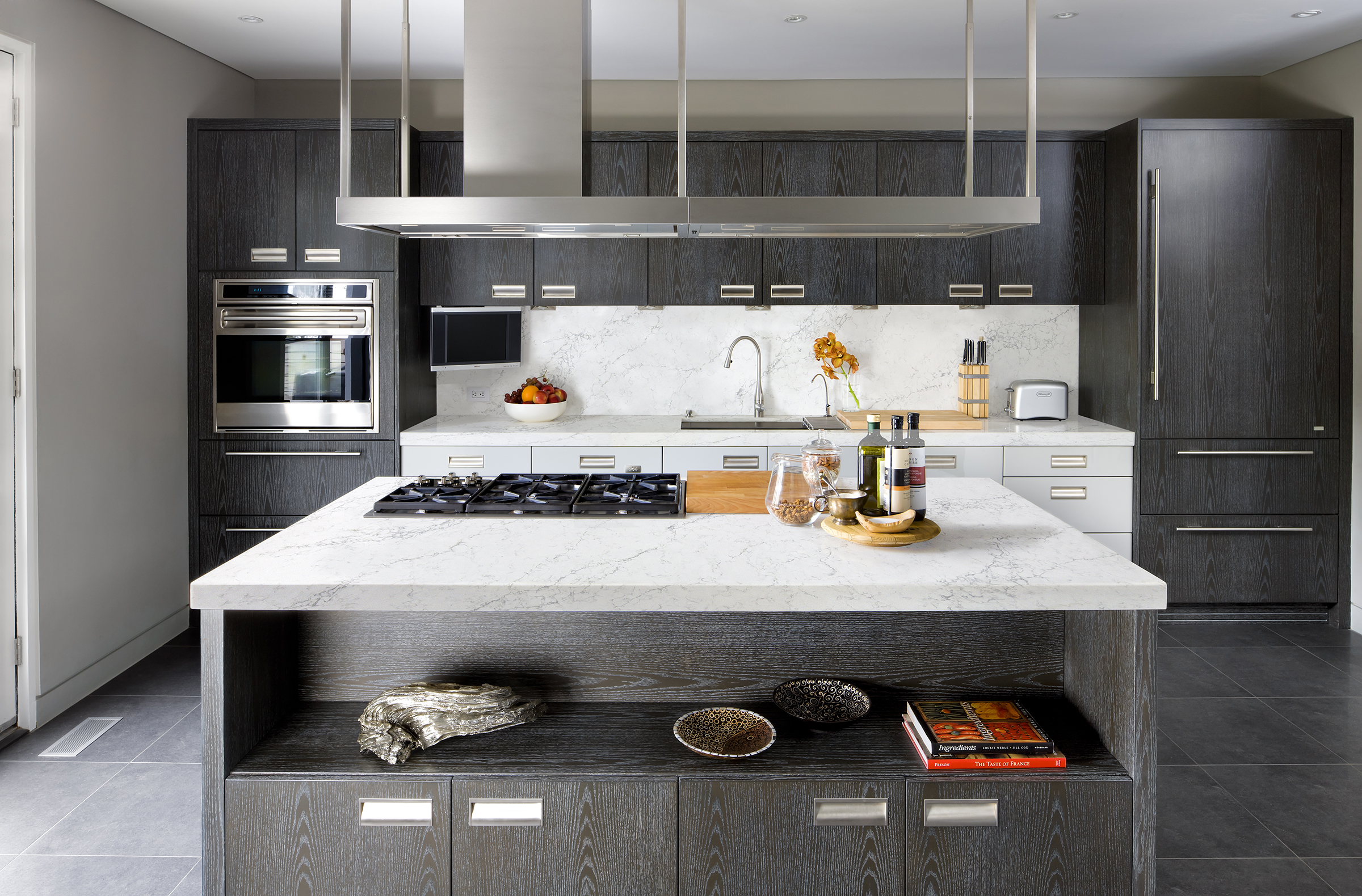 Muse LG Viatera Quartz Kitchen Island Countertops