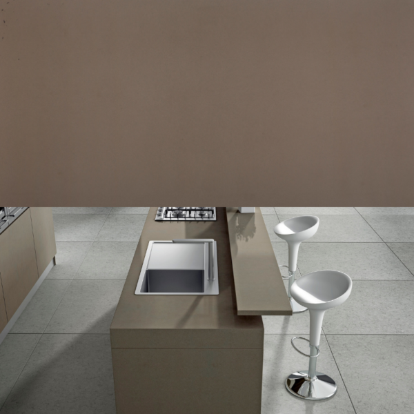 Alternative view of Arabescato Cararra 2inch Octagon With Black And White 58x58 Honed In 12x12 Mesh