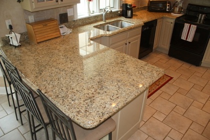 Ouro Brasil Granite Kitchen