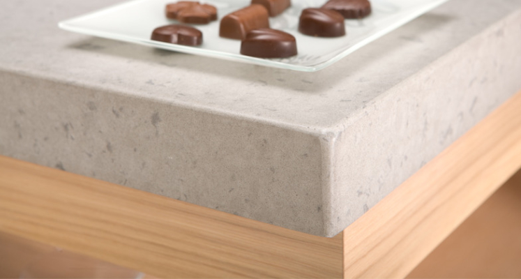Pebble Caesarstone Quartz Kitchen Countertops