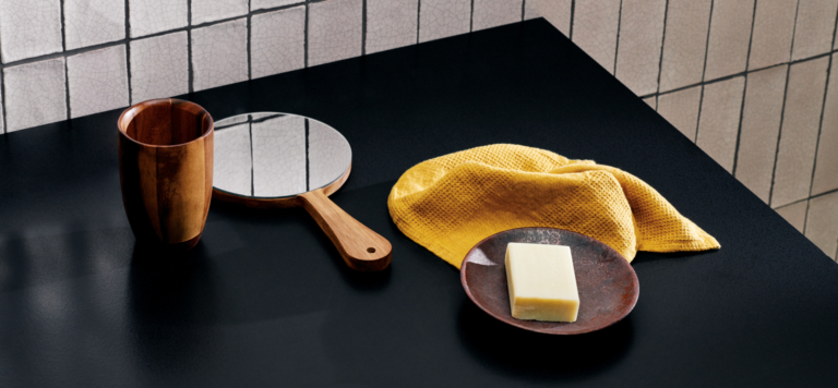 Piatto Black Caesarstone Quartz Countertops