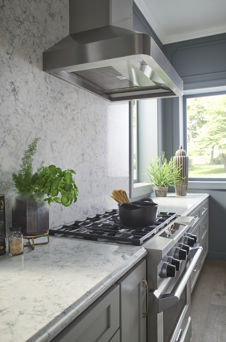 Rococo LG Viatera Quartz Kitchen Countertops