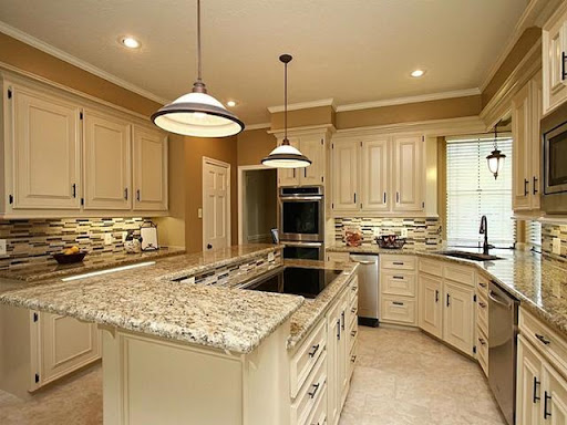 Santa Cecilia Extra Granite Kitchen
