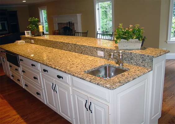 Santa Cecilia Extra Granite Kitchen2