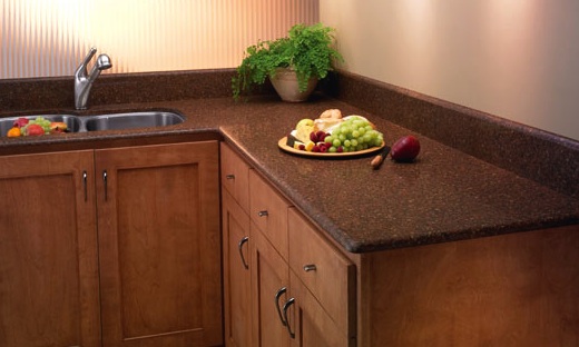 Santa Fe Brown Silestone Quartz Kitchen