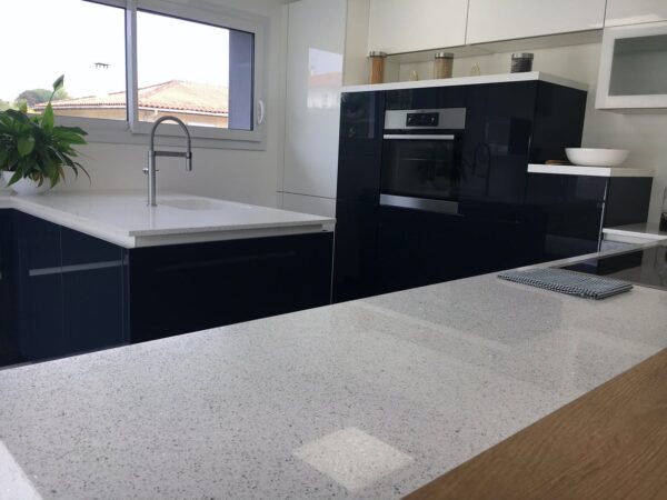 Stellar Blanco Silestone Quartz Kitchen