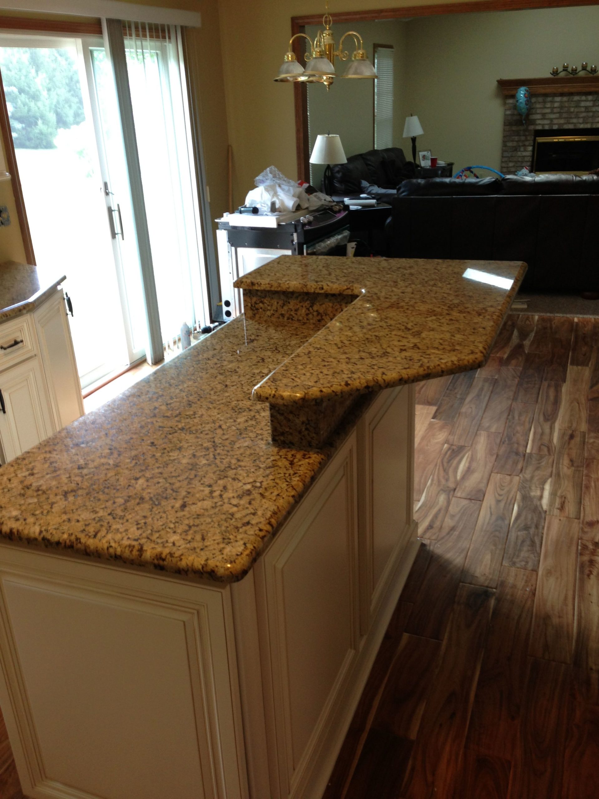 Sunflower Granite Kitchen