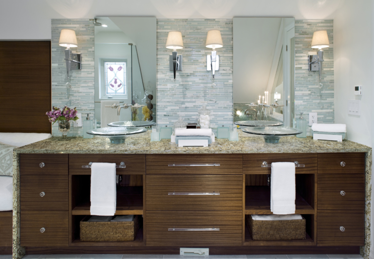Symphony LG Viatera Quartz Bathroom