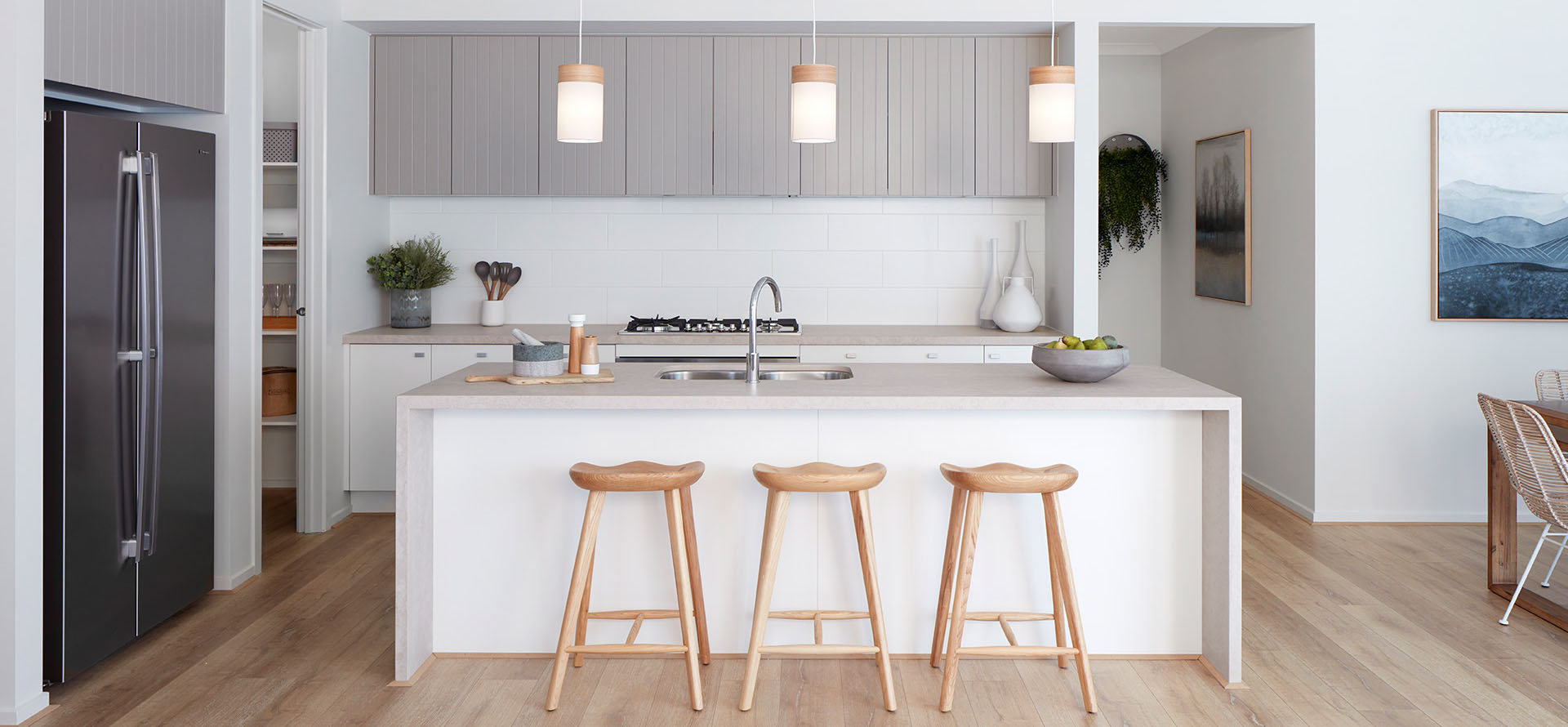 Topus Concrete Caesarstone Quartz Kitchen Countertops