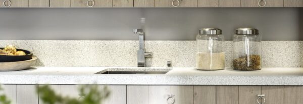 White North Silestone Quartz Kitchen