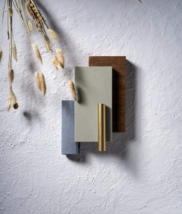 Cincel Gray Silestone Quartz Moodboard